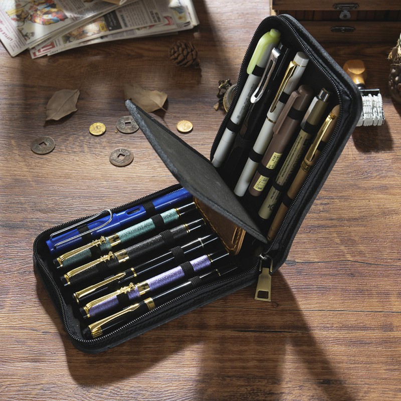 楽天市場】ROMEO/ロメオ クロコ型押し コレクション ペンケース 6本用