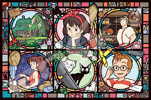スタジオジブリ ナウシカ 、魔女の宅急便 、1000 ピース　ジグソーパズル ジグソーパズル 魔女の宅急便 コリコの町が好き！ 1000ピース