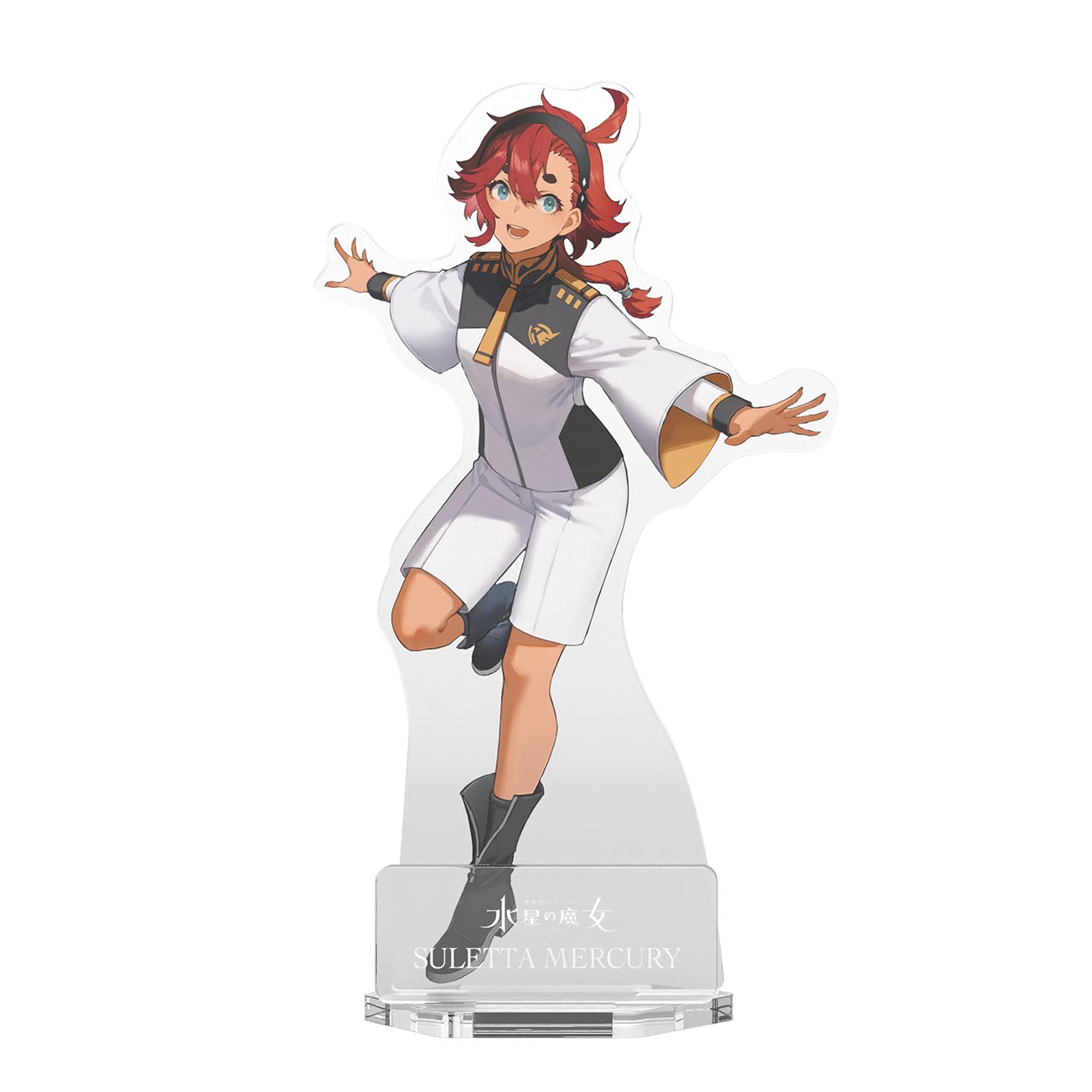 STRICT-G 水星の魔女 MA-1 アクリルスタンド スレッタ・マーキュリー 2025年最新】STRICT-G ALPHA MA-1 水星の魔女』スレッタ