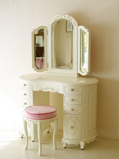 Westhouse Tension Place Of Actress Dresser Velvet Baby Pink