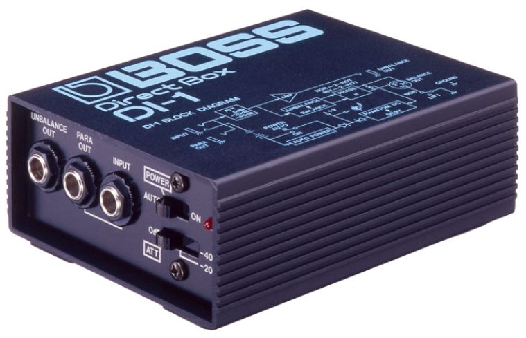 【未使用】BOSS ダイレクトボックス DI-1 BOSS DI-1 ダイレクトボックス(ボス ダイレクトボックス ライブや