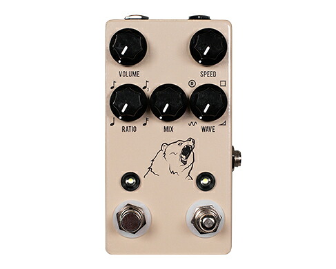 【送料無料】JHS Pedals《JHSペダル》Kodiak Tremolo with Tap Tempo《トレモロ》｜ウエスト店 23,870円