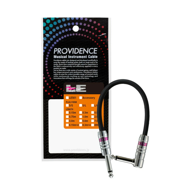 PROVIDENCE プロビデンス P203 パッチケーブル PROVIDENCE | PATCH CABLES