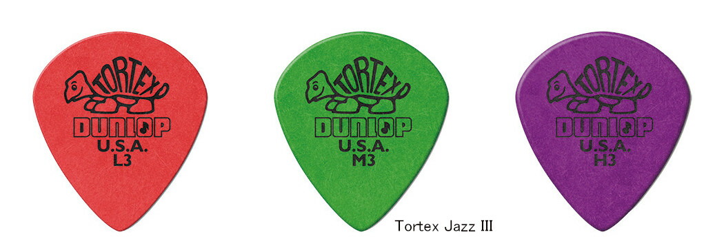 楽天市場】Jim Dunlop トーテックス JazzIII XL ピック 498 : ピック商店