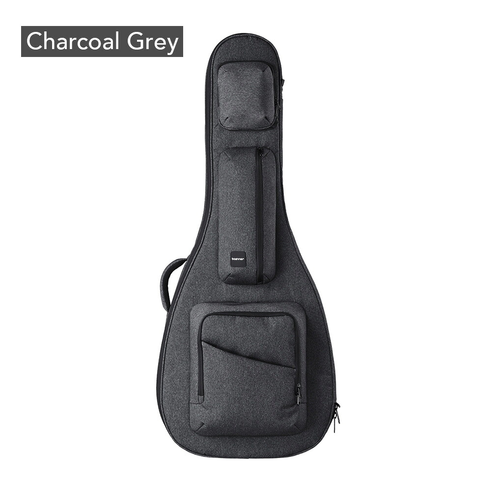 【送料無料】basiner《ベイシナー》ACME Series【ACME-AGDJ-CG】Acoustic Guitar Case / Charcoal Grey《アコースティックギター用ケース》《チャコールグレイ》｜ウエスト店