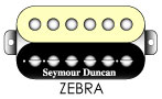 Seymour Duncan《セイモア・ダンカン》SH-5 Duncan Custom™　Zebra　ピックアップ｜ウエスト店