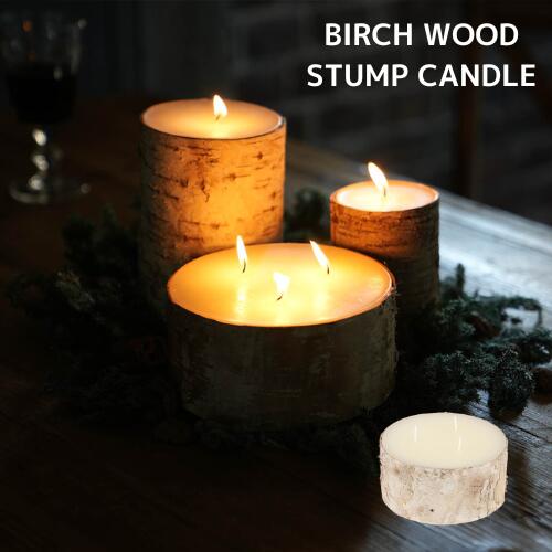 【楽天市場】BIRCH WOOD STUMP CANDLE S バーチウッドスタンプキャンドル【ダルトン DULTON】xr230580s