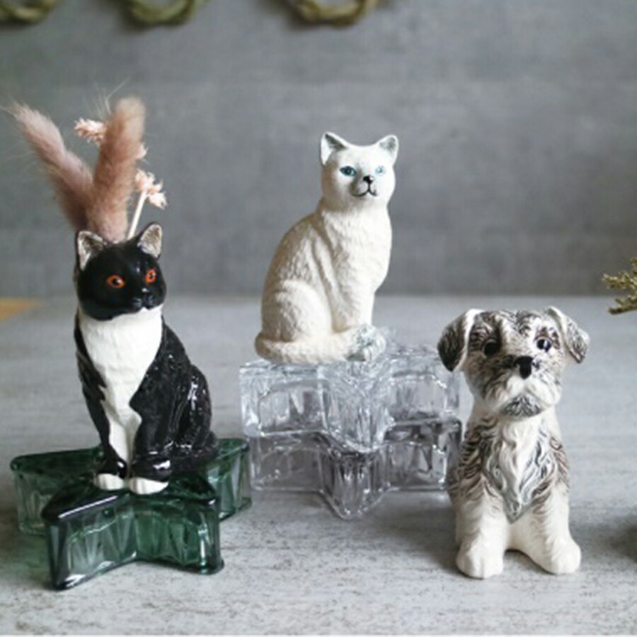 楽天市場】アニマルベース 猫 犬 ビションフリーゼ 一輪挿し