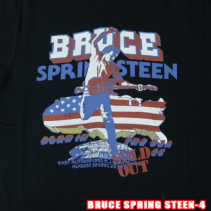 ブルーススプリングスティーンTシャツ80s90sヴィンテージシングルステッチ 楽天市場】80s USA製 ビンテージ ☆ Bruce Springsteen ブルース