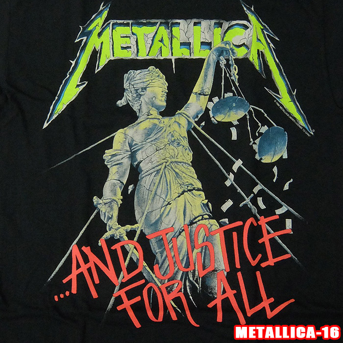 楽天市場 Rock Tee Metallica 15 メタリカ And Justice For All Tracks ロックｔシャツ バンドtシャツ 英国 米国のオフィシャルライセンス Smtb Kd Rcp West Wave