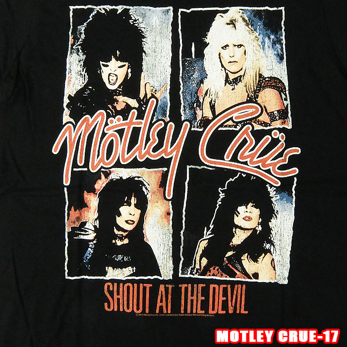 楽天市場 Rock Tee Motley Crue 17 モトリークルー South At The Devilメール便送料無料 ロックｔシャツ バンドtシャツ Smtb Kd Rcp 英国 米国のオフィシャルライセンス West Wave