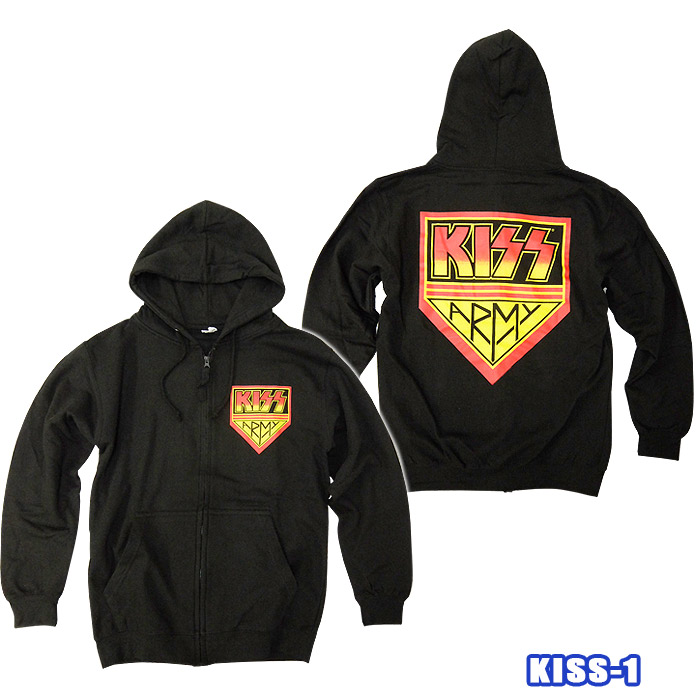 内祝い 楽天市場 Rock Zip Hoodykiss 1 Zip Hoody キッス ジップフーディ Army Usサイズ 長袖 ジップスウェット裏起毛 パーカ Smtb Kd Rcp 英国 米国のオフィシャルライセンス West Wave 値引 Consorziosicof It