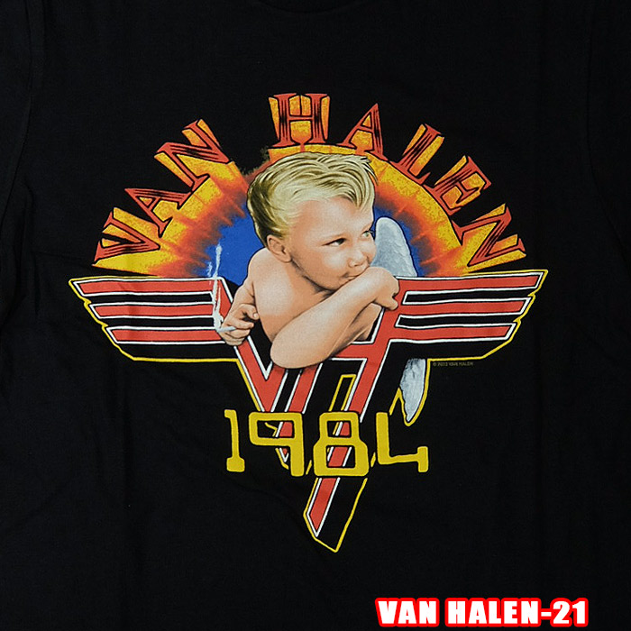 VAN HALEN ビンテージオリジナルティーシャツ VINTAGE 80S VANHALEN TOUR TSHIRTS L BLACK | new&usedclothing