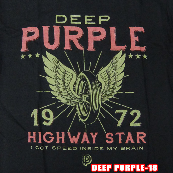 楽天市場】ROCK TEE DEEP PURPLE-12[ディープパープル] VINTAGE LOGO