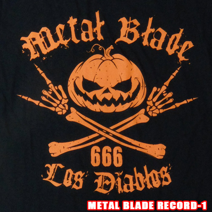 【楽天市場】ROCK TEE METAL BRADE RECORD[メタルブレードレコード] LOS DIABLOS ロックTシャツ バンドT ...