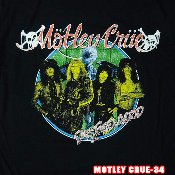 楽天市場】ROCK TEE MOTLEY CRUE-16[モトリークルー] DR.FEEL