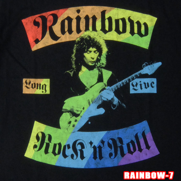 楽天市場】ROCK TEE RAINBOW-3[レインボー] DOWN TO EARTH ロックT