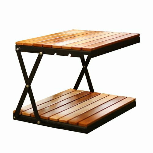 【日本正規品 13時まで当日出荷】2トーンウッドラック 2段 ANOBA(アノバ)