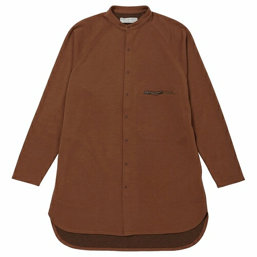 【日本正規品 13時まで当日出荷】ポンチローマのロングシャツ　AXESQUIN ELEMENTS（アクシーズクインエレメンツ）