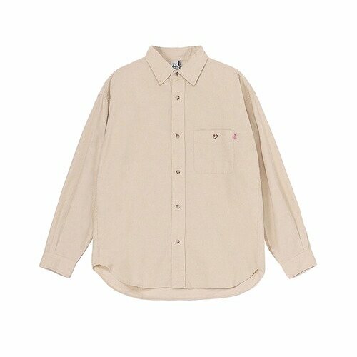 【日本正規品 13時まで当日出荷】Oversized Corduroy Shirt　CHUMS（チャムス）オーバーサイズドコーデュロイシャツ｜WEST WEB STORE