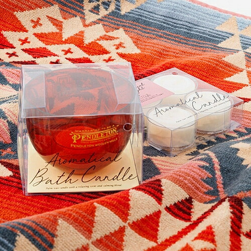 【日本置き目品 13時まで当日さし出し】バスキャンドルタオルセット PENDLETON（ペンドルトン）