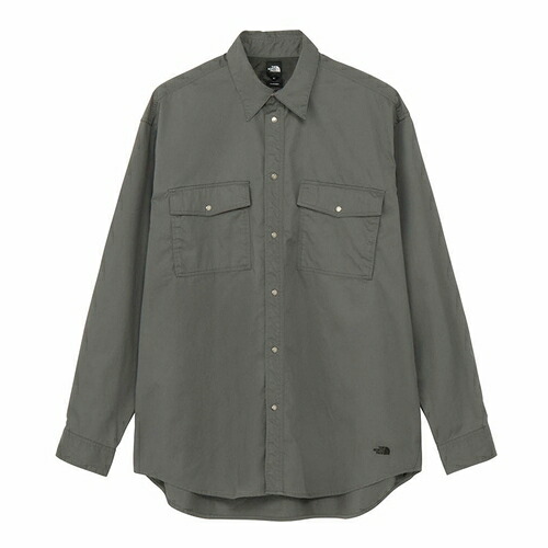 【日本正規品 13時まで当日出荷】L／S ROCK STEADY CHINO SHIRT　THE NORTH FACE（ザ・ノースフェイス）ロングスリーブロックステディチノシャツ（ユニセックス）｜WEST WEB STORE
