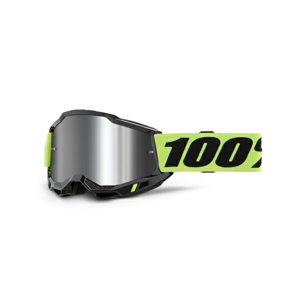 MXゴーグル 100% 24sp ACCURI2 NEON.YELLOW 正規輸入品 WESTWOODMX