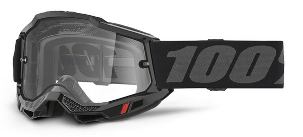 MXゴーグル 100% ACCURI2 ED BLACK（アキュリ2 エンデューロ ブラック） モトクロス 正規輸入品 WESTWOODMX　24FA