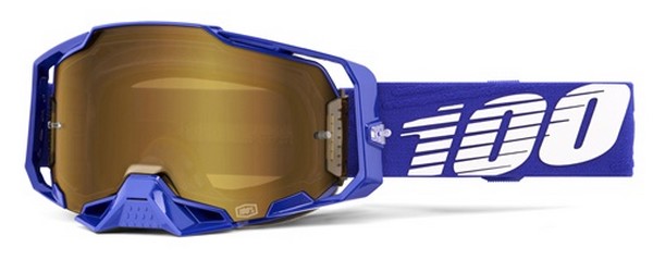 MXゴーグル 100% ARMEGA (アルメガ)Klein トゥルーゴールドミラーレンズ標準装備 クラインモトクロス 正規輸入品 WESTWOODMX 25FA|Westwood MX店