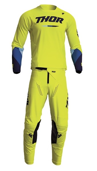 キッズ用 MXウエア 上下セット THOR 23 PULSE TACTIC アシッド 子供用 ジャージ＆パンツ モトクロス 正規輸入品 WESTWOODMX｜Westwood MX店