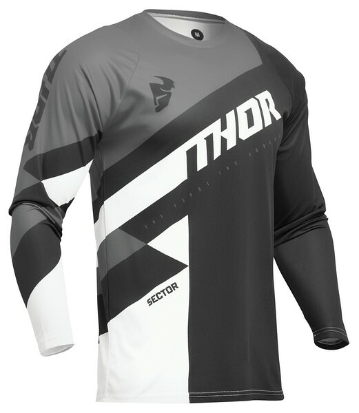 MXジャージ THOR 24 CHECKER ブラック/グレー 正規輸入品 WESTWOODMX