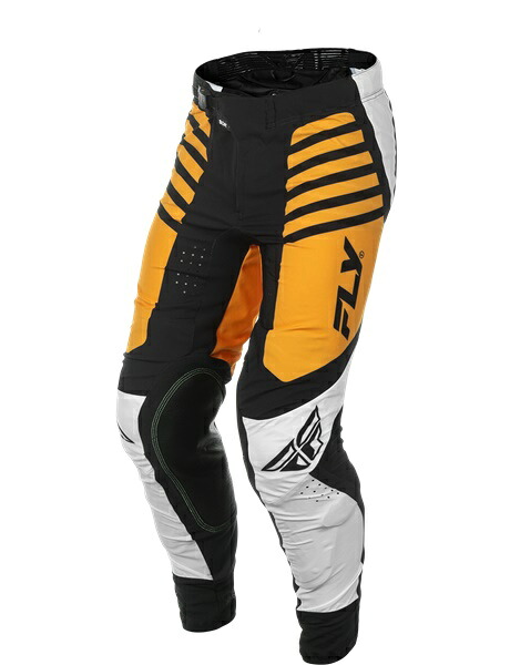 MXパンツ FLY LITE ホワイト/ブラック/マスタード モトクロス 正規輸入品 WESTWOODMX 25