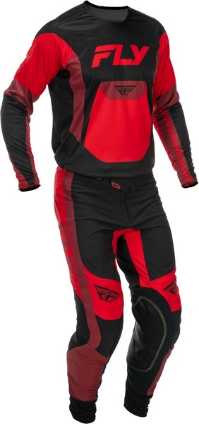 MXウエア 上下セット FLY LITE ブラック/レッド ジャージ＆パンツ モトクロス 正規輸入品 WESTWOODMX 26｜Westwood MX店