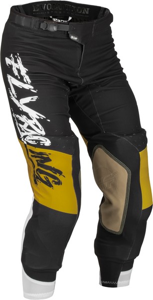 MXパンツ FLY 23 EVOLUTION DST LE BRAZEN ホワイト/ゴールド/ブラック モトクロス 正規輸入品 WESTWOODMX