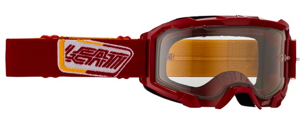 MXゴーグル LEATT VELOCITY 4.5 ルビー (クリアレンズ) モトクロス MX 正規輸入品 WESTWOODMX 25