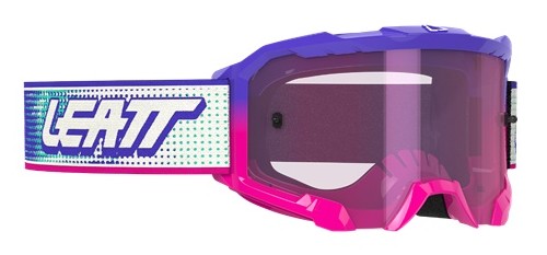 MXゴーグル LEATT VELOCITY 4.5 パープル (クリアレンズ) モトクロス MX 正規輸入品 WESTWOODMX 26