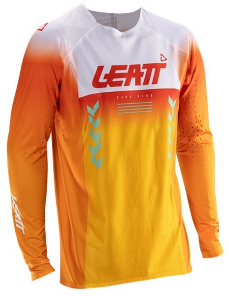 MXジャージ LEATT 5.5 Ultraweld オレンジ モトクロス 正規輸入品 WESTWOODMX 26