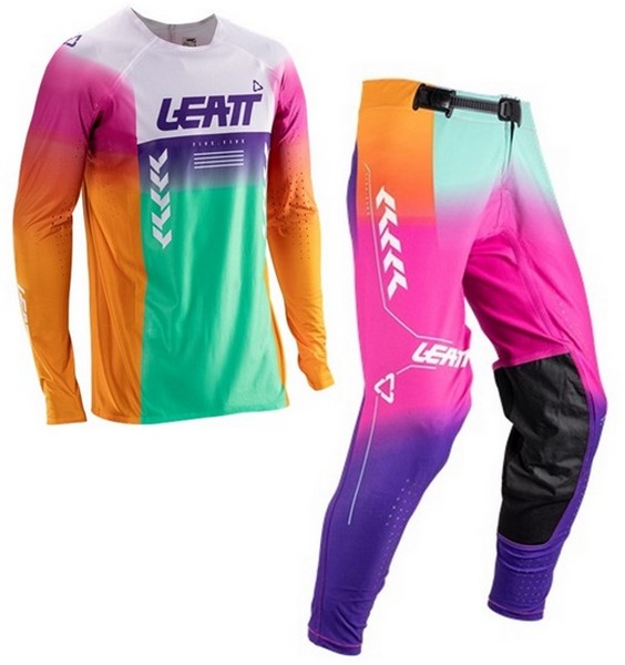 MXウエア 上下セット LEATT 5.5 ピニャータ ティール ジャージ＆パンツ モトクロス 正規輸入品 WESTWOODMX 26