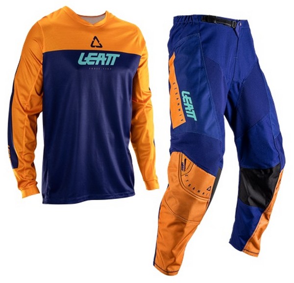 子供用 MXウエア 上下セット LEATT 3.5 Ride Kit オレンジ キッズ・ジュニア用 ジャージ&パンツ モトクロス 正規輸入品 WESTWOODMX 26