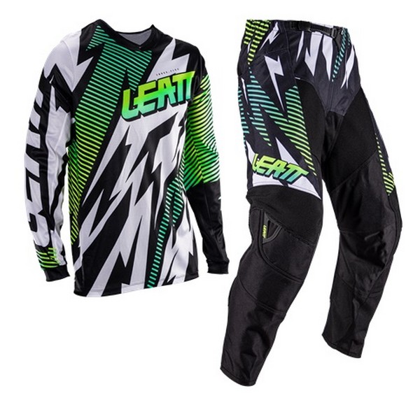 子供用 MXウエア 上下セット LEATT 3.5 Ride Kit ストーム ティール キッズ・ジュニア用 ジャージ＆パンツ モトクロス 正規輸入品 WESTWOODMX 26｜Westwood MX店