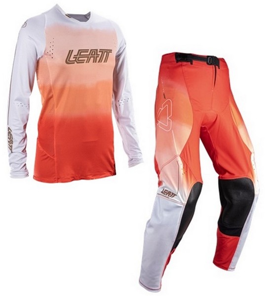 女性用 MXウエア 上下セット LEATT 4.5 コーラル ピンク ジャージ＆パンツ ガールズ モトクロス 正規輸入品 WESTWOODMX 26