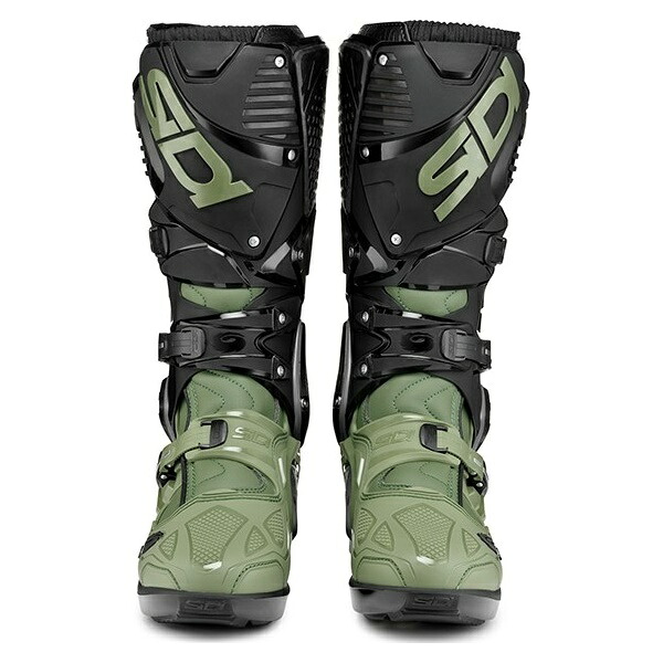 ブーツ SIDI CROSSFIRE3 SRS（交換式ソール）アーミー/ブラック クロスファイア３ 正規輸入品 WESTWOODMX