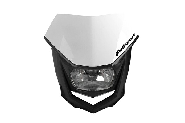 Polisport ポリスポーツ HALO ヘッドライト　ホワイト/ブラック　12V/35W ハロゲンランプ仕様　正規輸入品　WESTWOODMX 11,165円