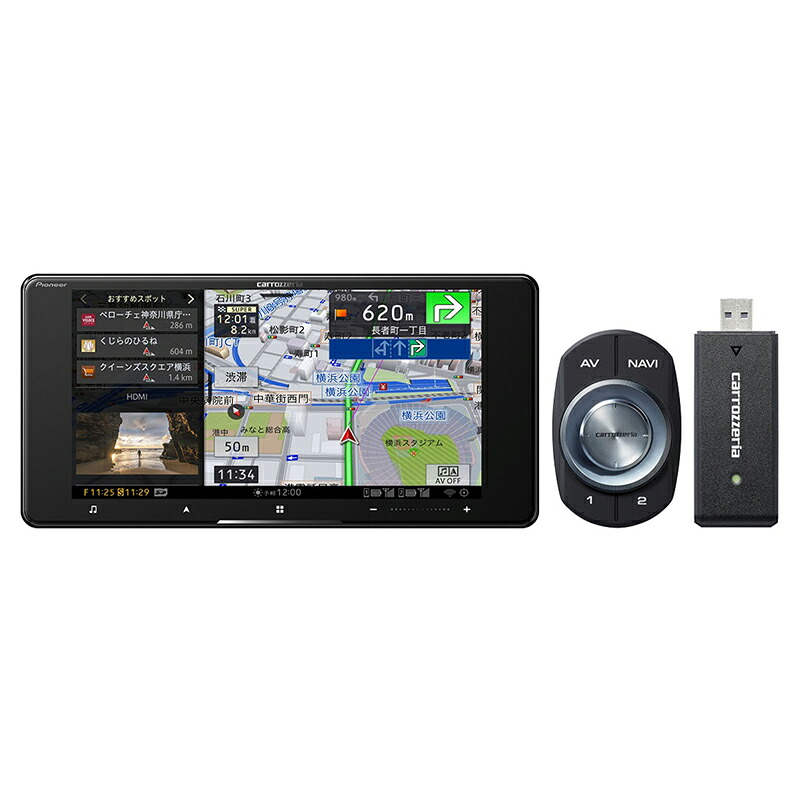 Pioneer AVIC-CW912III パイオニア carrozzeria カロッツェリア AVIC-CW912III 7V型 D/TV/DVD/CD/Bluetooth/USB/SD/チューナー・AV一体型メモリーナビゲーション｜WE良品 71,500円