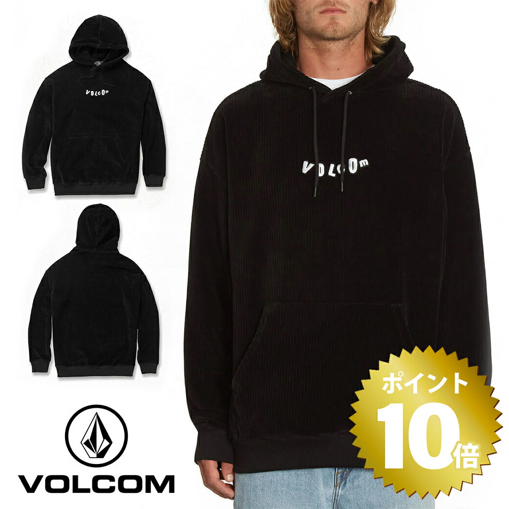 シーズンoffセール　ヴォルコム　VOLCOM OUTLET】VOLCOM Welder Zip Hooded Hoodie - Black
