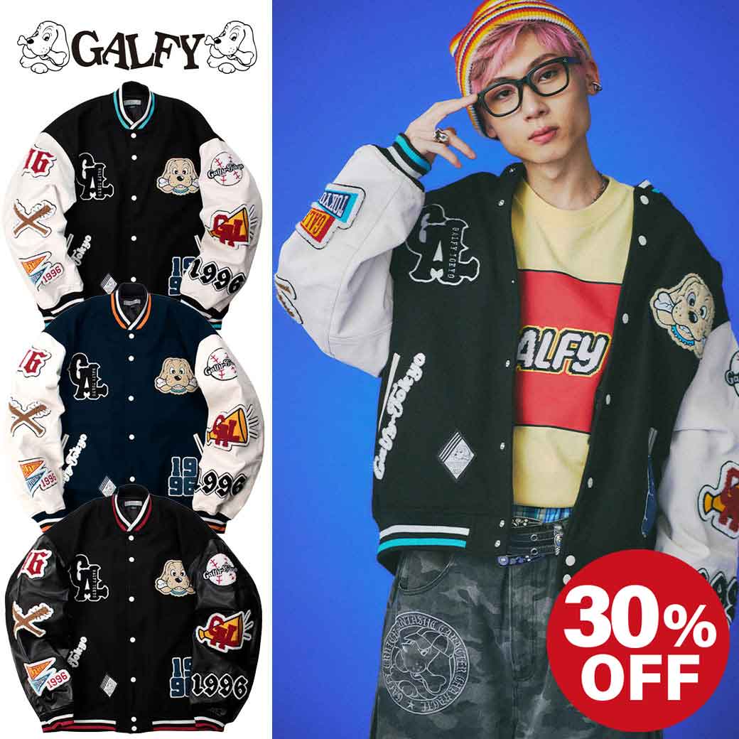 楽天市場】ガルフィー GALFY アウター スタジャン メンズ レディース