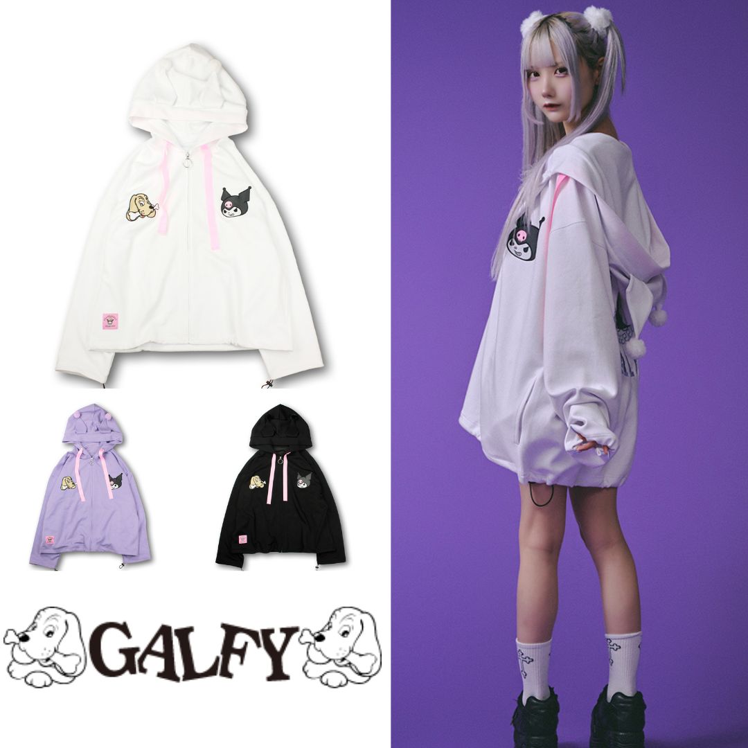 楽天市場】クロミ×GALFY(ガルフィー) イルガルフィームラ染めZIP