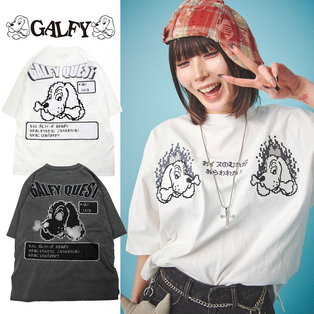 楽天市場】クーポン対象 GALFY ガルフィー ガルクエTee 正規品 Tシャツ