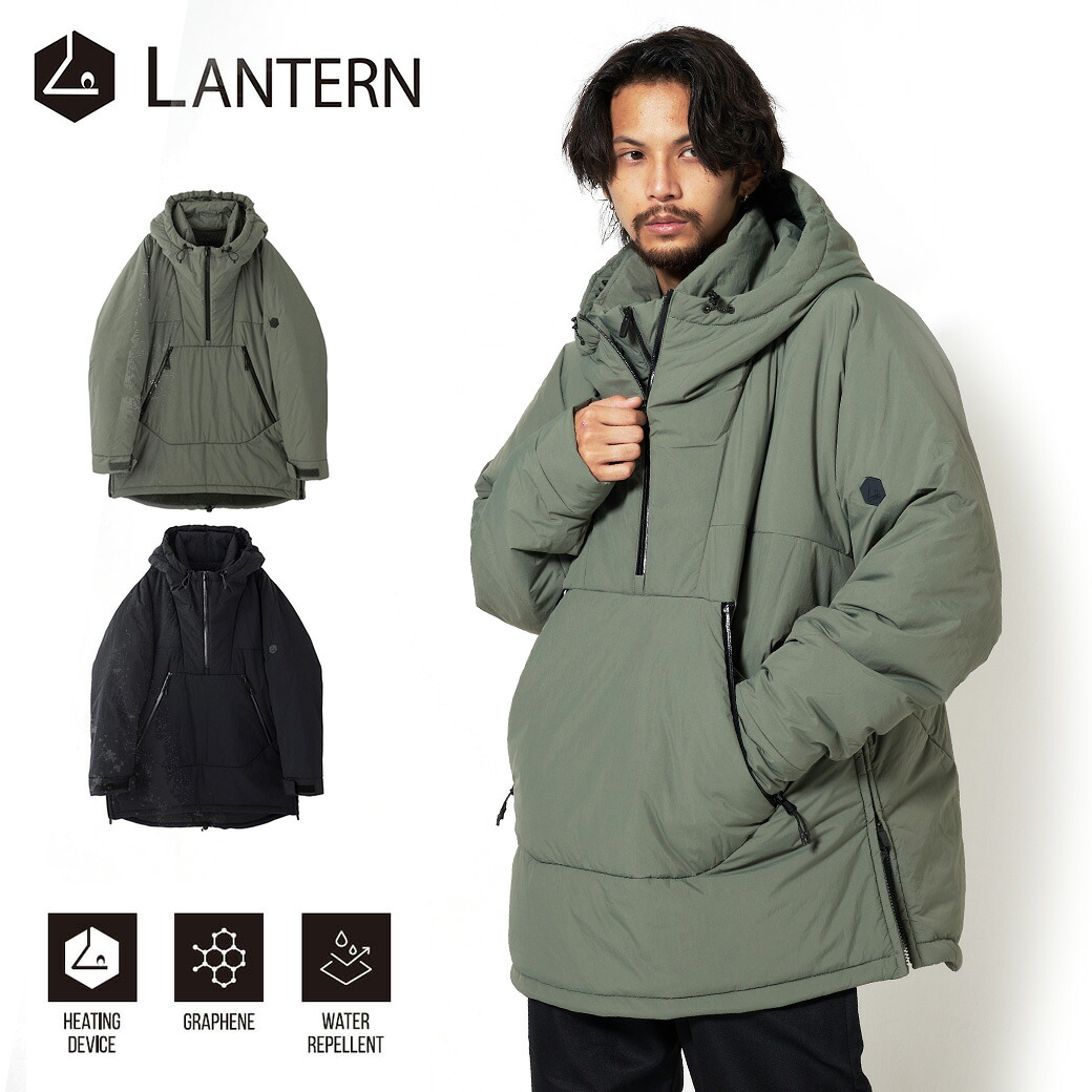 LANTERN ランタ HEATING FAKE LAYER PULLOVER 対応 送料無料 温度調整 ヒーティングデバイス ヒート メンズ レディース アウター 暖かい キャンプ アウトドア スポーツ観戦 プレゼント ギフト 返品不可｜WFLAGS店