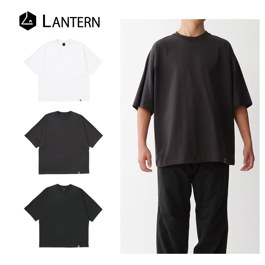 LANTERN ランタン Tシャツ DOLMAN SLEEVE TEE メンズ レディース ユニセックス ブラック ホワイト 送料無料 アウトドア ドルマンスリーブ 無地T インナー キャンセル不可|WFLAGS店